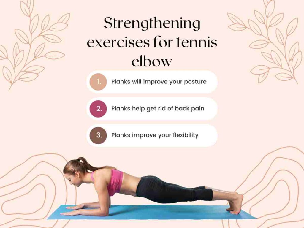 Strengthening exercises for tennis elbow