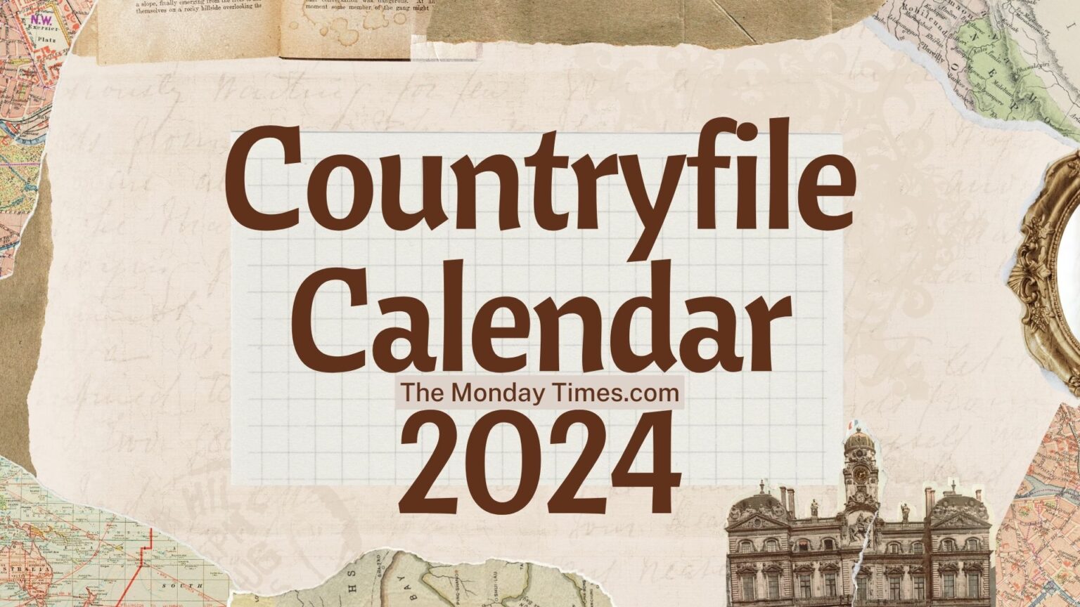 Countryfile Calendar 2024 The Monday Times The Monday Times